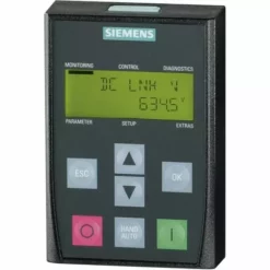 Panneau De Commande BOP (Basic Operator Panel) Siemens SINAMICS G120 BOP 6SL3255-0AA00-4CA1 1 Pc(s)