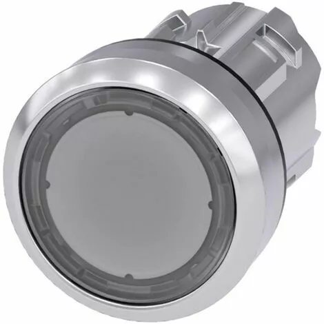 Siemens 3SU1051-0AB70-0AA0 Bouton-poussoir Lumineux à Rappel Actionneur Plat, Collerette Métal, Finition Brillante Tran 2 Siemens 3SU1051-0AB70-0AA0 Bouton-poussoir Lumineux à Rappel Actionneur Plat, Collerette Métal, Finition Brillante Tran – Image 2