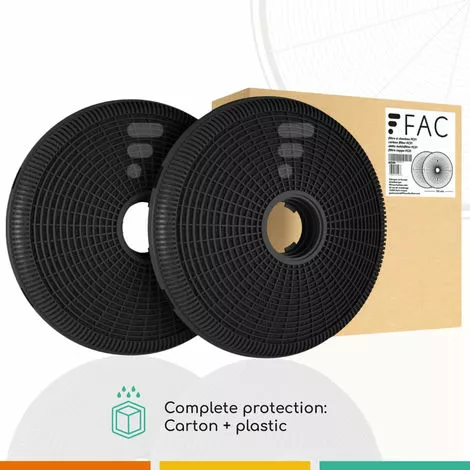 FC21 - Filtre à Charbon Compatible Hotte Siemens LZ52750 3 FC21 - Filtre à Charbon Compatible Hotte Siemens LZ52750 – Image 3