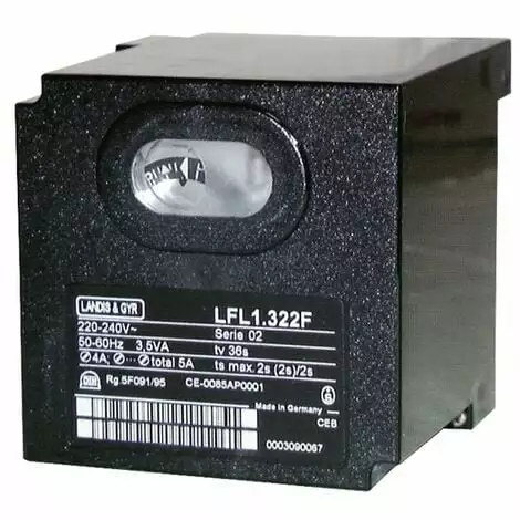 Boîte De Contrôle Gaz LFL 1.322 - SIEMENS (LANDIS) : LFL1.322 1 Boîte De Contrôle Gaz LFL 1.322 - SIEMENS (LANDIS) : LFL1.322