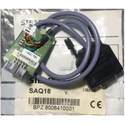 Siemens SAQ18 Câble Pour Liaison X25 Et Série De La Centrale SI410F - Bleu