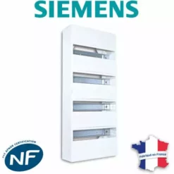 Tableau électrique Nu à équiper 4 Rangées - SIEMENS - SIEMENS