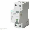 SIEMENS Differentiel 2 PÔles 40a 300a Type Ac 5sv4614-0