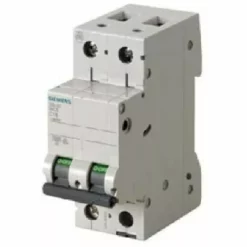 SIEMENS Interrupteur Magnethermique Modulaire 2p 6ka 6ka 16a 5sl62167bb