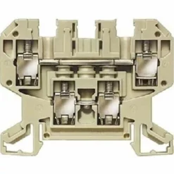 SIEMENS Pince Double 4 Mmq 4 Mmq 2 Poli Beige 8wa10112dg11