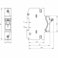 Siemens 5SG76110KK16 Interrupteur-sectionneur à Fusibles Taille Du Fusible = D01 16 A 230 V 1 Pc(s) -SIEMENS Soldes 12230805 3