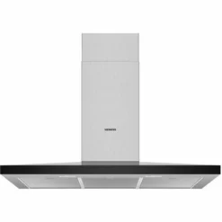Hotte Décorative Murale 90cm 610m3/h Inox - Lc96qfm50 - Siemens - Inox