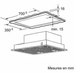 Groupe Filtrant 75cm 56db 638m3/h Argent Métallisé - Lb75565 - Siemens - Argent -SIEMENS Soldes 12861186 4