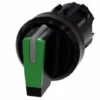 SIEMENS SÉlecteur Illuminable 22mm Rotondo 3 Positions En Plastique Vert 3su1002-2bl40-0aa0 3su10022bl400aa0 3su10022bl400aa0
