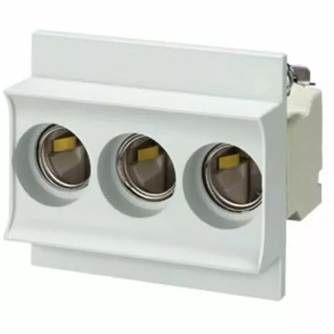 Siemens 5SG5693 Culot De Fusible Neozed Taille Du Fusible = D02 3 Pôles 63 A 400 V - Blanc 1 Siemens 5SG5693 Culot De Fusible Neozed Taille Du Fusible = D02 3 Pôles 63 A 400 V - Blanc