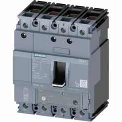 Siemens 3VA1 80A 4-pôles 25KA Disjoncteur à Boîtier Moulé 3VA11803EF460AA0