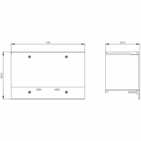 Cache-bornes Haut Siemens Pour Interrupteur à 4 Pôles 3VA92110WF40 2 Cache-bornes Haut Siemens Pour Interrupteur à 4 Pôles 3VA92110WF40 – Image 2