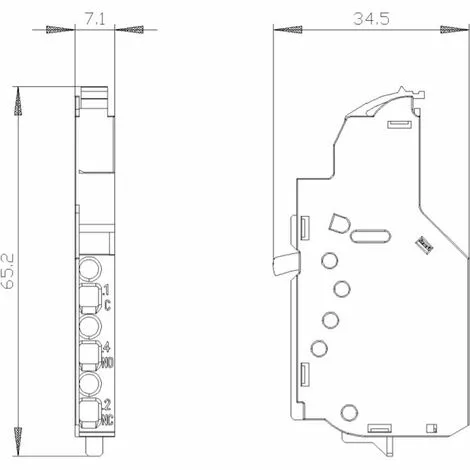 Contact Auxiliaire Siemens Type HQ-EL En Boîte 3VA99880AA13 2 Contact Auxiliaire Siemens Type HQ-EL En Boîte 3VA99880AA13 – Image 2
