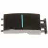 TOUCHE DE COMMANDE NOIR POUR LAVE VAISSELLE SIEMENS - 00165768