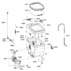 DEMI CUVE INFERIEUR POUR LAVE LINGE SIEMENS - 00242754 -SIEMENS Soldes 13329201 3