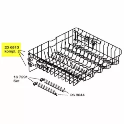PANIER SUPERIEUR DE LAVE VAISSELLE POUR LAVE VAISSELLE SIEMENS - 00479194