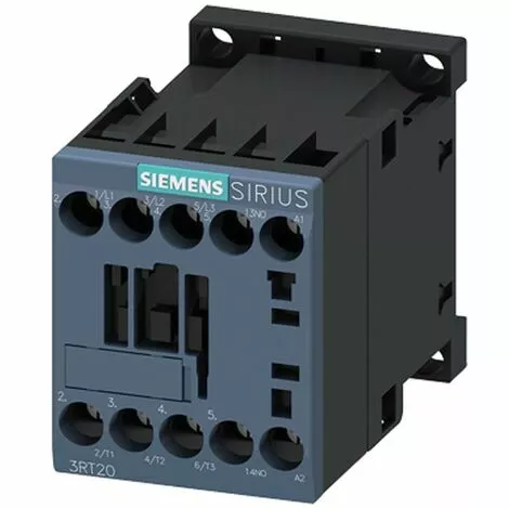 Contacteur Siemens 3 Pôles 12A S00 1NA 24VDC 3RT20171BB41 1 Contacteur Siemens 3 Pôles 12A S00 1NA 24VDC 3RT20171BB41