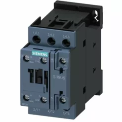 Contacteur Siemens 3 Pôles 16A S0 1NO+1NC 24VDC 3RT20251BB40