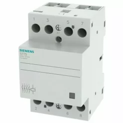 Siemens INSTA Contacteur 4 Contacts NO 40A 24VAC 3M 5TT58402