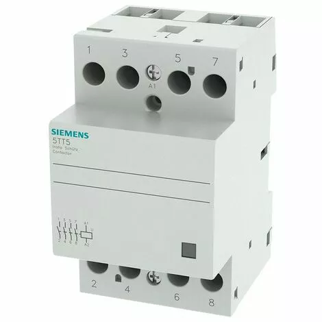 Siemens INSTA Contacteur 4 Contacts NO 40A 24VAC 3M 5TT58402 1 Siemens INSTA Contacteur 4 Contacts NO 40A 24VAC 3M 5TT58402