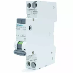 Siemens 6A 1P+N 30MA AC 4.5KA Différentiel Thermomagnétique 5SV13131KK06