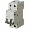 Interrupteur Magnétothermique Siemens 2P 16A 4.5 KA Type C-2 Modules