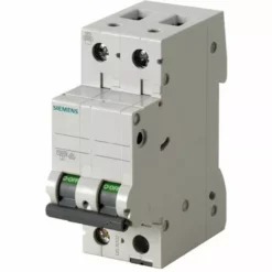 Interrupteur Magnétothermique Siemens 2P 10A 6 Ka Type C-2 Modules