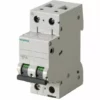 Interrupteur Magnétothermique Siemens 2P 16A 6 Ka Type C-2 Modules