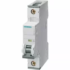Interrupteur Magnétothermique Siemens 1P 10A 6 Ka Type C 1 Formulaire