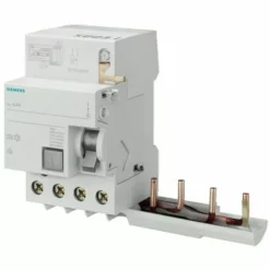 Siemens Blocage Différentiel 4P 63A 300mA Type A/S 3 Modules Pour 5SY 5SM26458