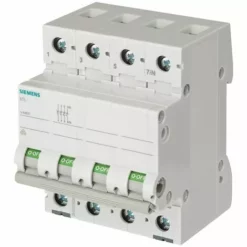 Siemens Interrupteur-sectionneur 3P+N 100A 4-modules 5TL16910