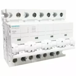Siemens 4P 125A 6-module Interrupteur-sectionneur 5TE28140