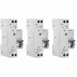 5SY3016-7KL LOT 3 DISJONCTEURS MODULAIRES 230V, 4,5kA, 1+N POLES, COURBE C, 16A - SIEMENS - SIEMENS