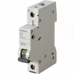 Siemens 5SL4106-7 Siemens Indus.Sector Disjoncteur 1 Pôle 6 A 230 V, 400 V