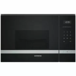 SIEMENS Micro-ondes Encastrable 900w - 25L - Technologie CookControl7 Et éclairage LED- INOX - Inox