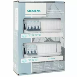 Tableau électrique Pré-équipé 2 Rangées 26 Modules 7 Disjoncteurs 2 Interrupteurs Différentiels - SIEMENS - SIEMENS