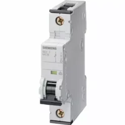 SIEMENS 5SY6 ? INTERRUPTEUR AUTOMATIQUE 70 6 KA CURVA-C 1 PÔLE 10 A 5SY61107