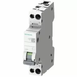 Interrupteur Magnétothermique Siemens 20A 1P+N 4.5 KA Courbe C 1 Modules 5SL30207