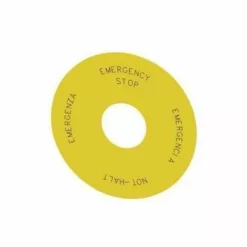 SIEMENS Plaque Jaune D'urgence En 4 Langues 3su19000bc310nb0