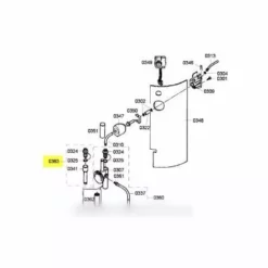 Embout Emultion Rep 0363 Pour Petit Electromenager SIEMENS