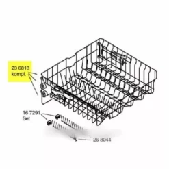 PANIER SUPERIEUR DE LAVE-VAISSELLE Pour Lave Vaisselle SIEMENS