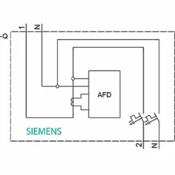 Siemens 5SV60166KK13 Disjoncteur Contre Lincendie 2 Pôles 13 A 0.03 A 230 V 1 Pc(s) -SIEMENS Soldes 16890845 3
