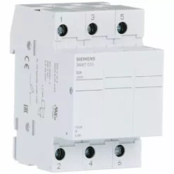 Porte-fusible Cylindrique Siemens 3NW7 3P 32A 10.3X38 3M 3NW7033
