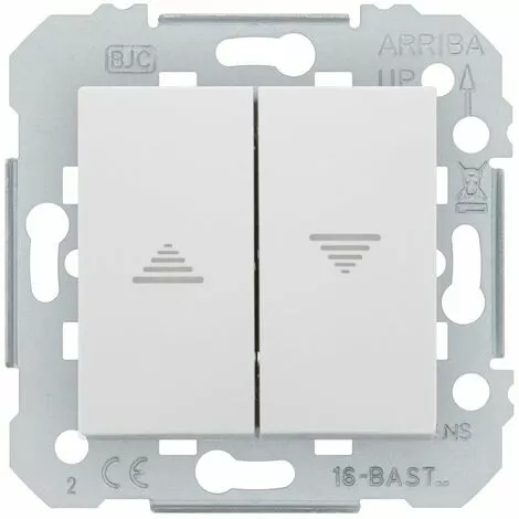 Interrupteur Pour Volet Roulant BLANC Siemens DELTA VIVA - SIEMENS - SIEMENS 1 Interrupteur Pour Volet Roulant BLANC Siemens DELTA VIVA - SIEMENS - SIEMENS