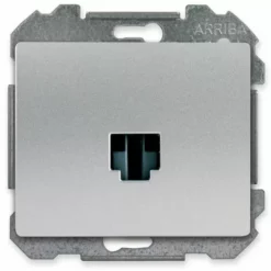 Prise Informatique RJ45 Alu Silver Delta IRIS - SIEMENS - SIEMENS