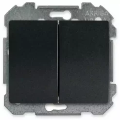 Va Et Vient + Poussoir Anthracite Delta IRIS - SIEMENS - SIEMENS