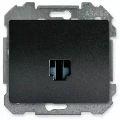 Prise Informatique RJ45 Anthracite Delta IRIS - SIEMENS - SIEMENS