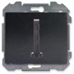 Prise Téléphone Anthracite Delta IRIS - SIEMENS - SIEMENS