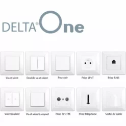 Lot De 6 Va & Vient BLANC Siemens DELTA ONE - SIEMENS - SIEMENS 5 Lot De 6 Va & Vient BLANC Siemens DELTA ONE - SIEMENS - SIEMENS -SIEMENS Soldes 2053894 3