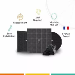 Filtre à Charbon Fac Pour Siemens 11026771 AS-AZKF900_si -SIEMENS Soldes 22496414 3